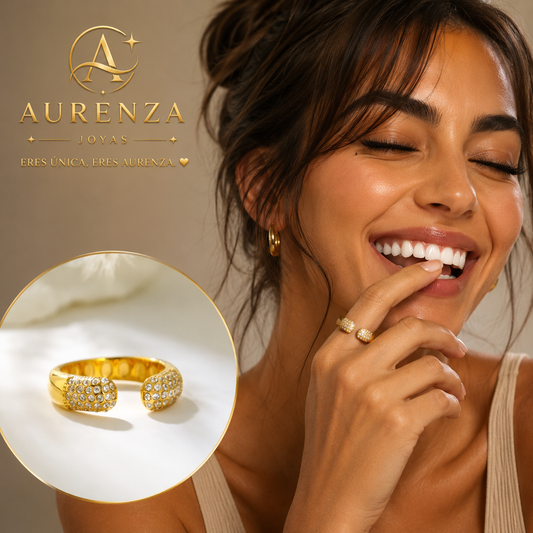 Anillo Aurora Pavé