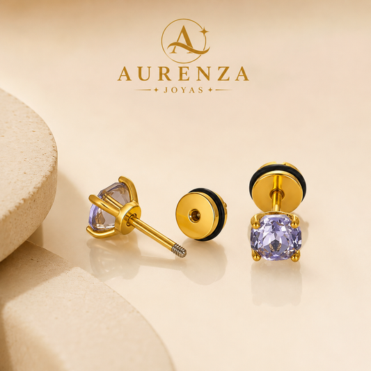 Pendiente Aurora Crystal