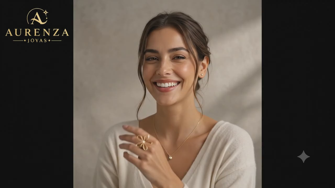 Anillo Flor Étoile